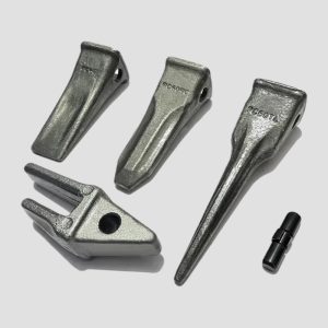 Fits Sany SY115 SY125 SY135 & Doosan DX130 DX150 Excavator Bucket Teeth 2713-1221 - Forged Alloy Steel G.E.T. Series