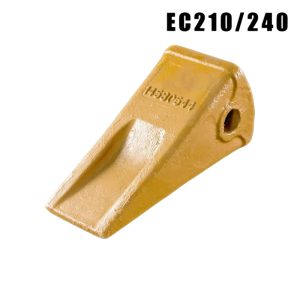 Fits Volvo EC210 EC240 Excavator Bucket Teeth and Adaptor 14530544 - Alloy Steel Casting G.E.T.