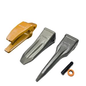 Fits CAT E330 E375 E385 Excavator Bucket Tooth 9W8452 Series - Forged Alloy Steel Heavy Duty Rock & Penetrator Teeth