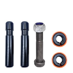 Fits Doosan Daewoo DH150 DH220 DH300 DX500 Excavator Forged Bucket Teeth & High-Strength Pins Bolts - Manganese Alloy & 40Cr Steel Quenched