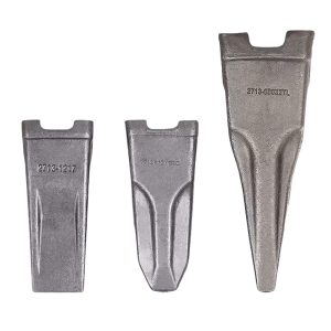 Fits Daewoo Doosan DH55 DH60 DH150 DH220 DH300 DH500 Excavator Bucket Teeth - Forged Manganese Alloy Steel High Wear Resistance